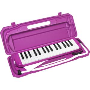 KC 鍵盤ハーモニカ メロディーピアノ(パープル)(ドレミファソラシール付き) Kyoritsu Corporation MELODY PIANO P3001-32K/ PP 