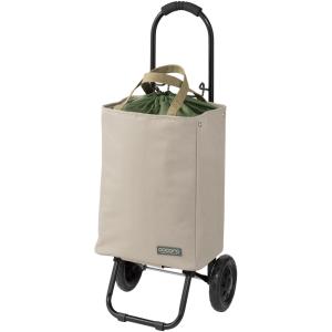 レップ トートカートセット(ベージュ×カーキ・容量：22L)