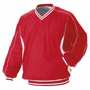 ゼット 男女兼用ジャンパー ZETT 野球 長袖Vネックジャンパー Z-BOV300-6411-O