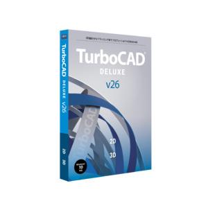 キヤノンITソリューションズ TurboCAD v26 DELUXE 日本語版 ※パッケージ版 TURBOCADV26DELUXE-WD 返品種別B｜joshin