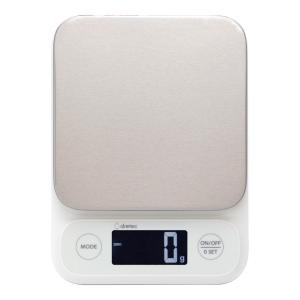 ドリテック キッチンスケール ホワイト dretec デジタルスケール「テリージュ」5kg/ 1g KS-516WT 返品種別A