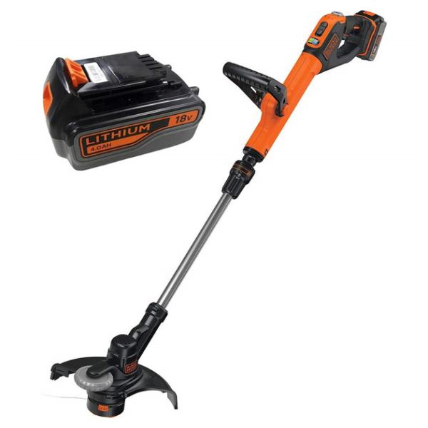 ブラック＆デッカー 18V 4Ah ナイロントリマー BLACK+DECKER STC1840EPC...