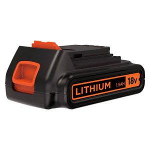 ブラック＆デッカー 18V 1.5Ah リチウムイオンバッテリー BLACK+DECKER BL15...