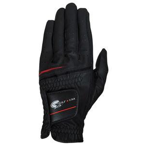 ゴルフ USA ゴルフ USA メンズ ゴルフグローブ 左手用 GOLF USA GUGL-5651 BK M