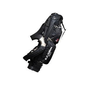 U.S.アスリート US アスリート 超軽量 スタンド付キャディバッグ (ブラック/ ゴールド 6.5型) U.S.Athlete USCB-7213 BKGD 