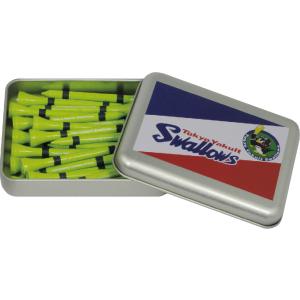 レザックス ヤクルトスワローズ ゴルフティセット(グリーン・70mm×20本入)  返品種別A