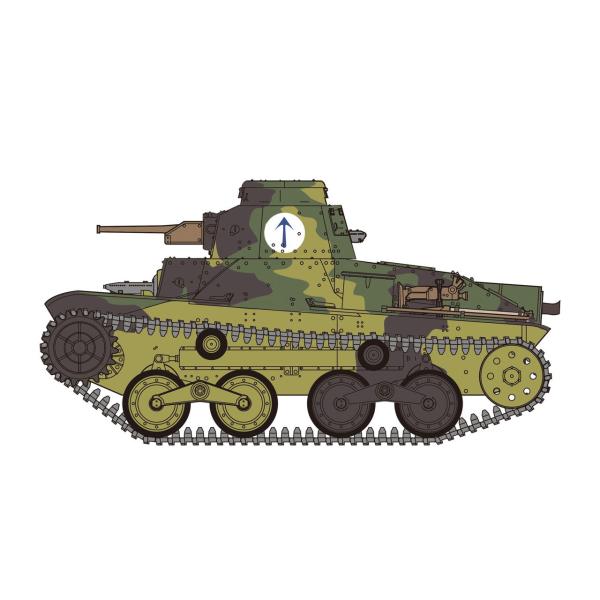 ファインモールド 1/ 35 帝国陸軍 九五式軽戦車[ハ号] 後期型 “硫黄島”(MR01)プラモデ...
