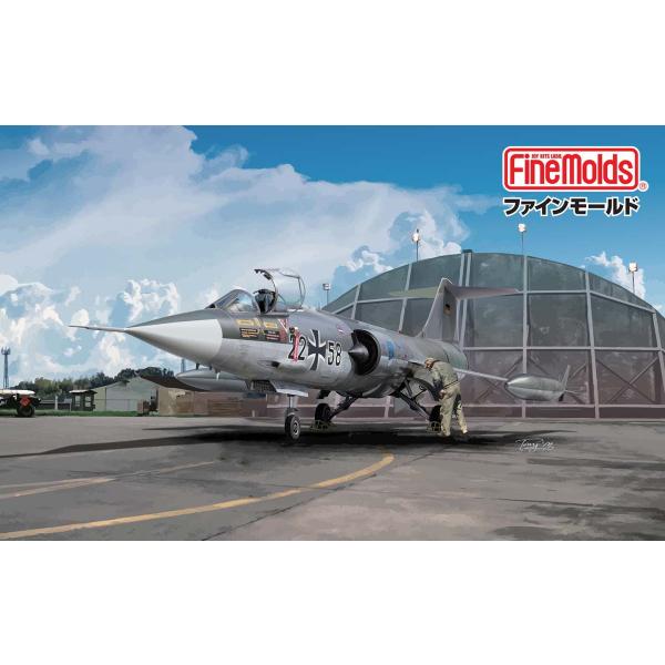 ファインモールド 1/ 72 ドイツ空軍 F-104G 戦闘機(FX10)プラモデル 返品種別B