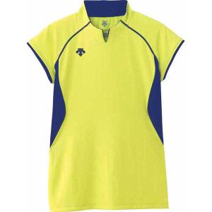 デサント 男女兼用 バレーボール フレンチスリーブゲームシャツ DESCENTE DS-DSS4430-LYEL-L