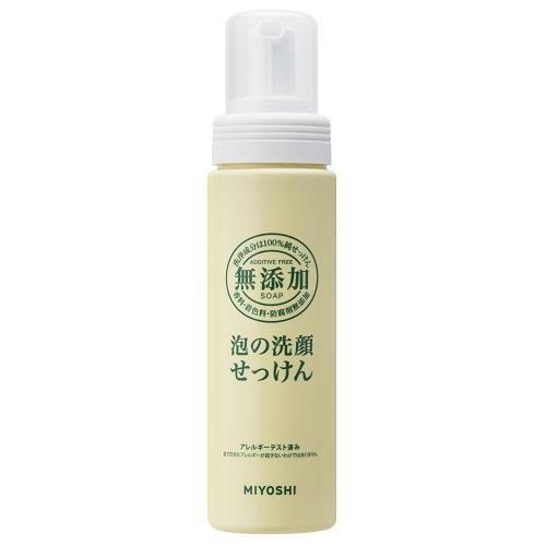 無添加 泡の洗顔せっけん 200ml ミヨシ石鹸 返品種別A