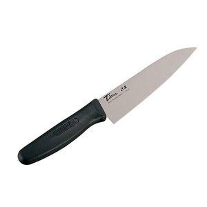 銀三　勘所切付型特製万能和包丁　210㎜　7寸 三徳包丁 刃渡り16cm 銀チタン ディンプル （ 包丁 庖丁 万能包丁 三徳