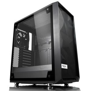 Fractal Design ミドルタワー型PCケースMeshify C Blackout TG Light Tint Meshify C TGシリーズ FD-CA-MESH-C-BKO-TGL