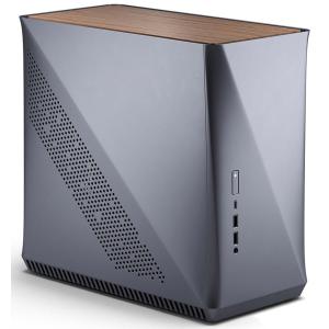 Fractal Design Mini-ITX対応 ミニPCケースEra ITX Titanium Gray - Walnut Era ITX FD-CA-ERA-ITX-GY
