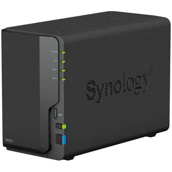 Synology(シノロジー) 2ベイオールインワンNASキット DiskStation DS223...