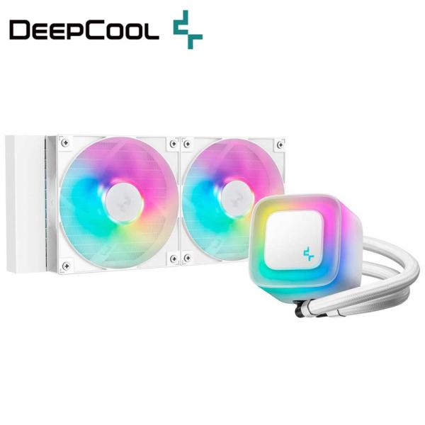 DeepCool｜ディープクール 水冷一体型CPUクーラー LE240 WH V2(ホワイト) R-...