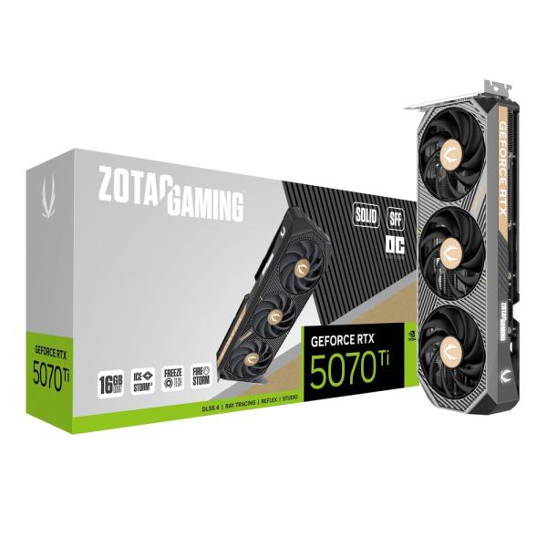 ZOTAC｜ゾタック ZOTAC GAMING GeForce RTX 5070 Ti SOLID ...