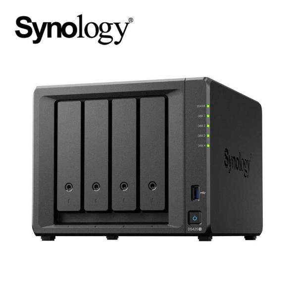 Synology｜シノロジー Intel Celeron J4125搭載4ベイNAS DS425+ ...