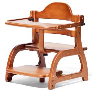 大和屋 すくすくローチェアII ナチュラル (NA)ロータイプ テーブル付