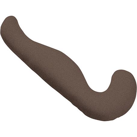 モグ プレミアム気持ちいい抱きまくら 本体・カバーセット(ウッドブラウン) MOGU ビーズクッショ...