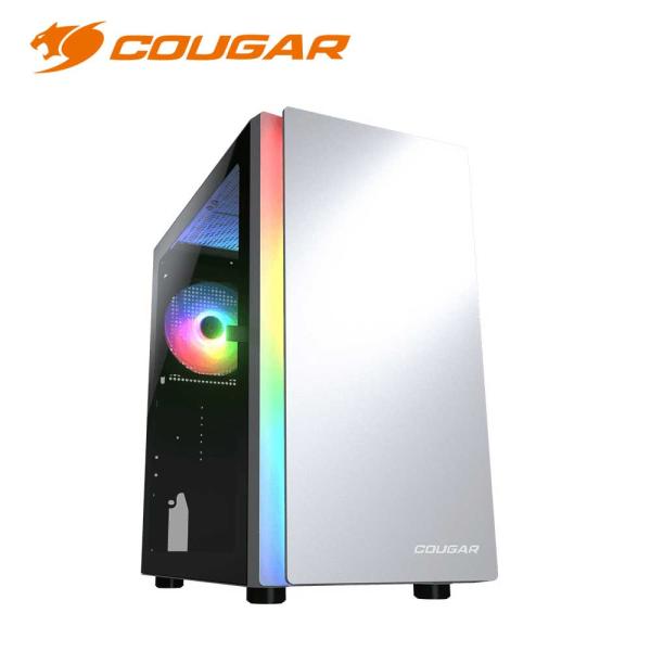 COUGAR｜クーガー ミニタワーPCケース Purity RGB(ホワイト) CGR-5PC4W-...
