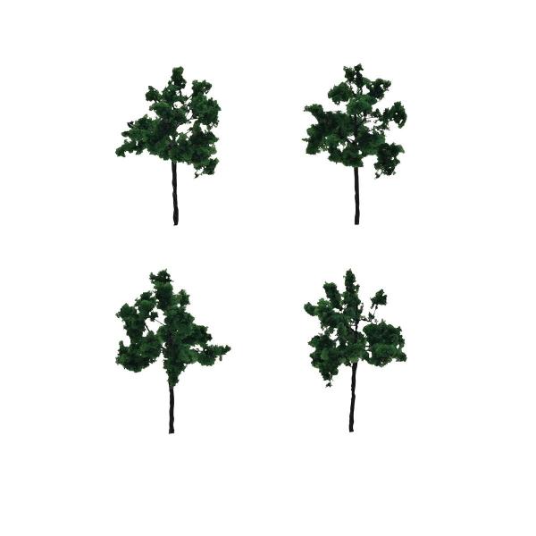 トミックス 8207 広葉樹(ディープグリーン・4本セット) 返品種別B