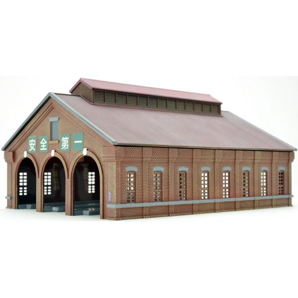 トミーテック (N) 建物コレクション122-2 三線式レンガ造り機関庫2 返品種別B