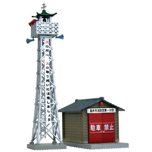 トミーテック (N) 情景小物046-2 火の見櫓・消防団車庫2 返品種別B