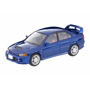 トミーテック 1/ 64 LV-N186e 三菱ランサーGSRエボリューションIV(紺)(327356)ミニカー