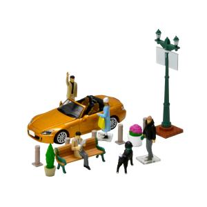 トミーテック 1/ 64 ジオコレ64 #カースナップ27a カフェテラス2