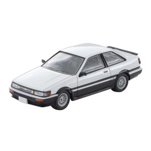 トミーテック 1/ 64 LV-N304c トヨタ カローラレビン 2ドア GT-APEX 85年式(白/ 黒)(329695)ミニカー 返品種別B｜joshin