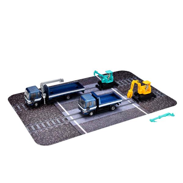 トミーテック (N) ザ・トラックコレクション 軌陸保線車両セットE 返品種別B