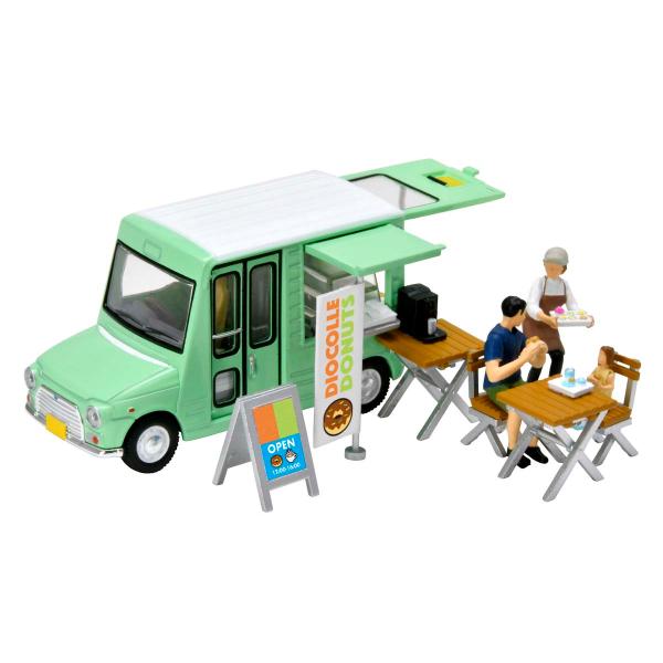 トミーテック 1/ 64 ジオコレ64 #カースナップ24a ドーナツ屋(330578)ミニカー 返...