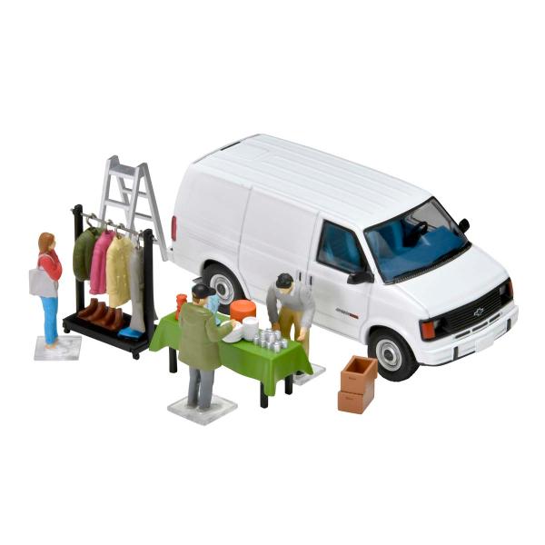 トミーテック 1/ 64 ジオコレ64 #カースナップ26a スワップミート(333845)ミニカー...