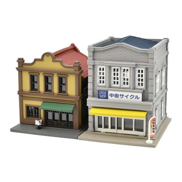 トミーテック (N) 建物コレクション188 珈琲店・自転車屋 返品種別B