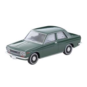トミーテック 1/ 64 LV-219a ダットサン ブルーバード 2ドアセダン 1400スタンダード(緑) 70年式(339281)ミニカー 返品種別B