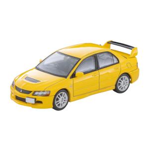 トミーテック 1/ 64 LV-N376a 三菱 ランサー エボリューション IX GSR (黄) 2005年式(340133)ミニカー 返品種別B
