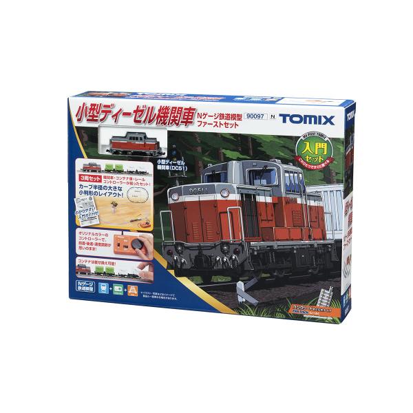 トミックス (N) 90097 小型ディーゼル機関車Nゲージ鉄道模型ファーストセット 返品種別B