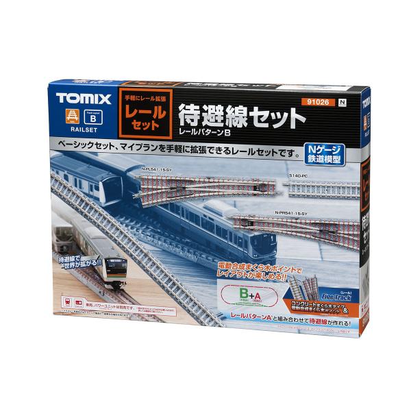 トミックス (N) 91026 レールセット待避線セット(レールパターンB) 返品種別B