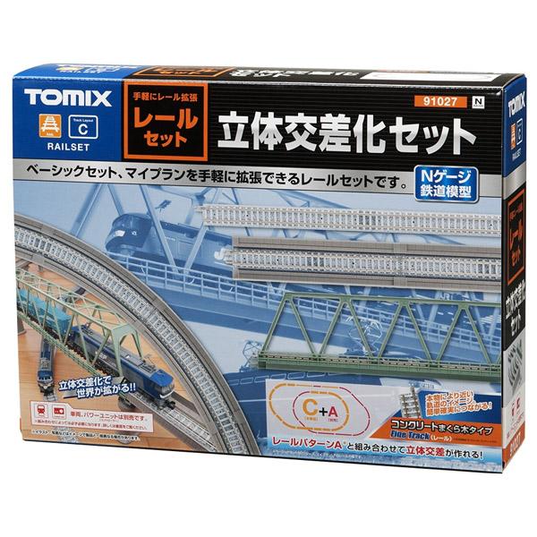 トミックス (N) 91027 レールセット立体交差化セット(Cパターン・PC枕木) 返品種別B