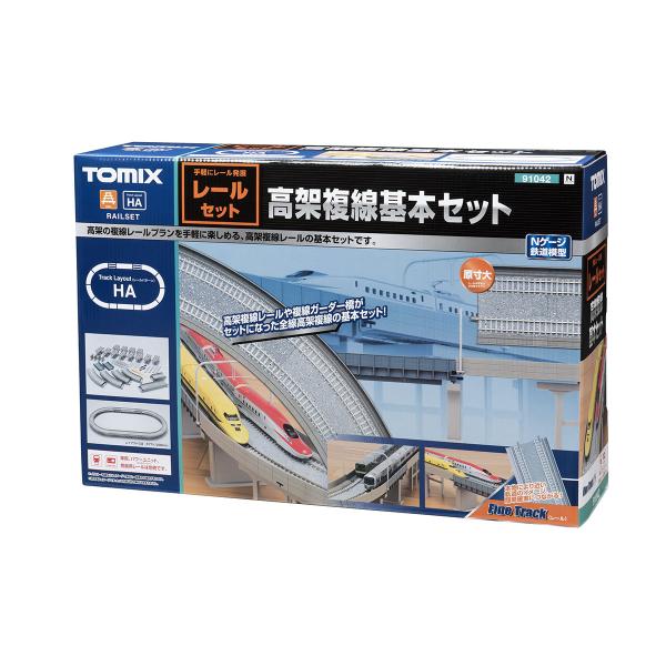 トミックス (N) 91042 高架複線基本セット(レールパターンHA) 返品種別B