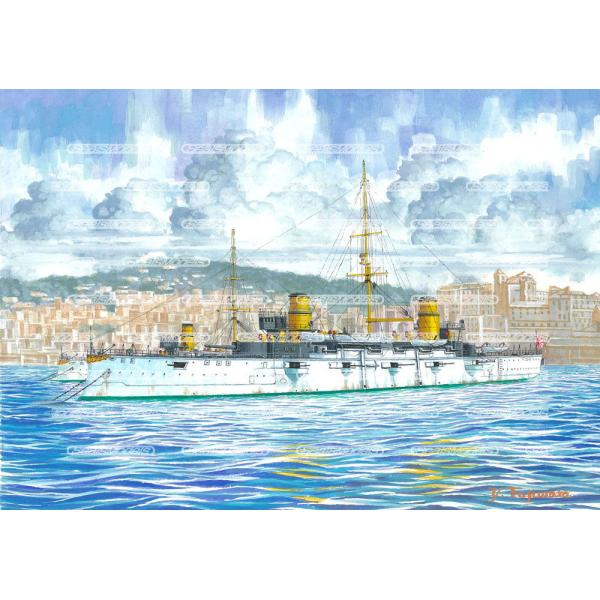 フォーサイト 1/ 700 インジェクションプラモデルキット 日本海軍1等巡洋艦 日進(SMP015...
