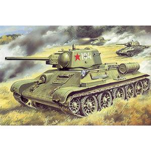 ユニモデル 1/ 72 露 T-34/ 76戦車一体鋳造型六角砲塔1942年型プラモデル 返品種別B