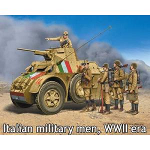 マスターボックス 1/ 35 伊・イタリア歩兵4体+戦車兵1体WW-II(MB35144)未塗装組立...