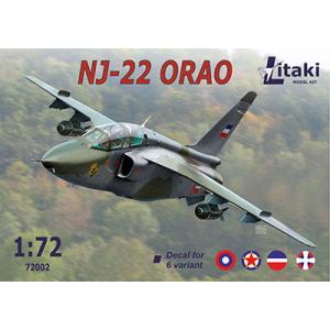 リターキモデル 1/ 72 ユーゴ・SOKO NJ-22オラオ複座練習機(UL72002)プラモデル 返品種別B｜joshin