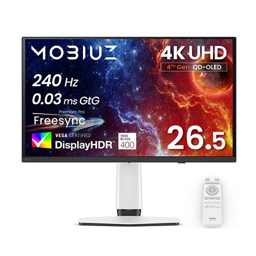 BenQ ゲーミング液晶ディスプレイ(26.5型/OLED/4K UHD 3840×2160/240...