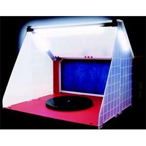 エアテックス スプレーブース レッドサイクロンL(SPR-L)エアブラシ 返品種別B