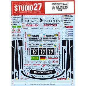 スタジオ27 1/ 24 メルセデス ベンツ SLS AMG GT3 #19“Black Falco...