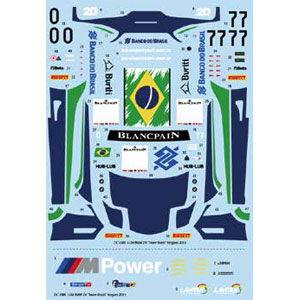 スタジオ27 1/ 24用デカール BMW Z4 Team Brazil #0 #77 Nogaro...