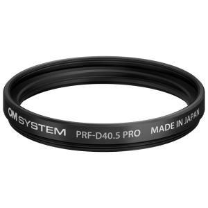 OM SYSTEM プロテクトフィルター「PRF-D40.5 PRO」 PRF-D40.5PRO-BLK-OM 返品種別A｜joshin