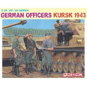 ドラゴンモデル 1/ 35 WW.II ドイツ軍 武装親衛隊将校 クルスク 1943プラモデル 返品種別B